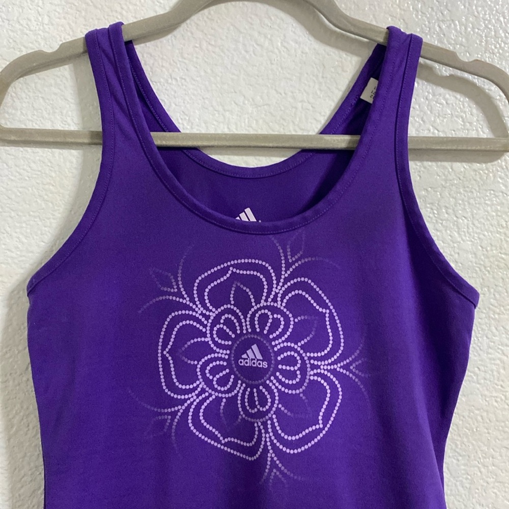 Adidas sz. Small Purple ClimaLite tank top.